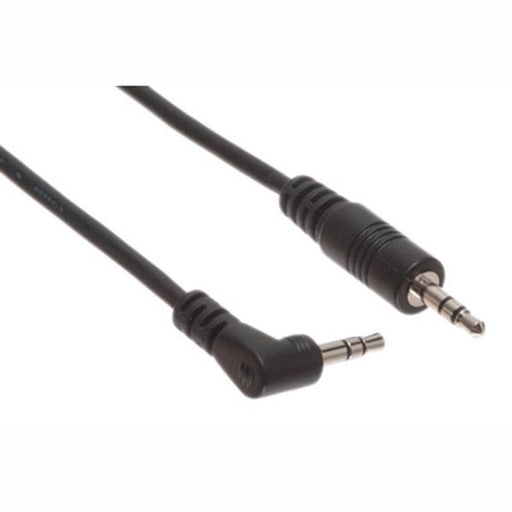 6' Premium 3.5mm Stereo Cable (Male/Male)- 1 Right Angle Connector