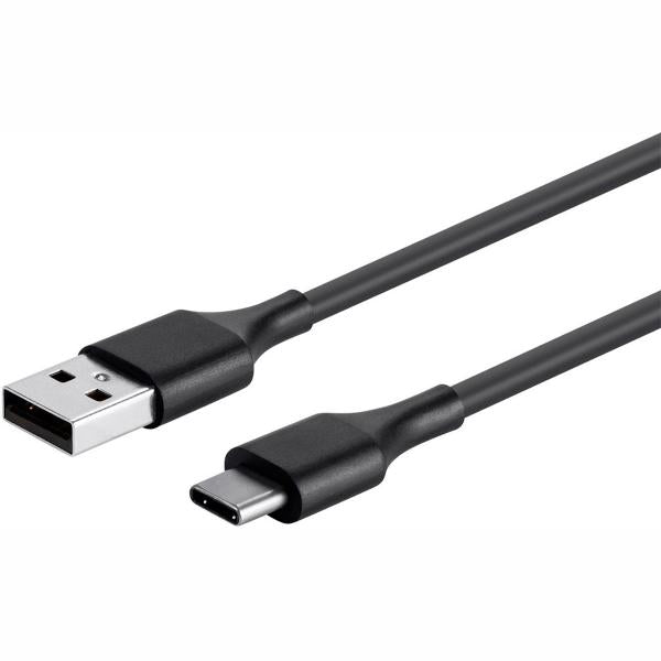 10' USB 2.0 A Male to USB C Male Cable
