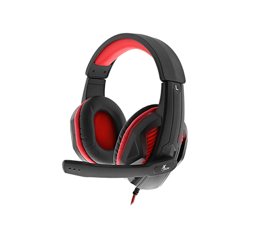 Xtech Gaming Headset Igneus 3.5 mm TRRS and USB with Mic, Backlit -- 30 Day Warranty
