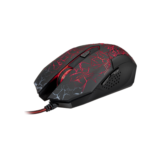 XTech Bellixus 6-button Gaming mouse, Upto 2400dpi, USB, 3 colour LED lights, tangle free cable -- 30 Day TTE.CA Warranty -- 1 Year XTech Warranty