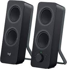 Logitech Z207 Speaker System with Bluetooth, 3.5mm audio and head phone jack.