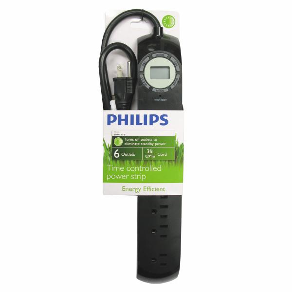 Philips 6 Outlet Power Strip