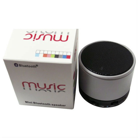 Mini Chrome Bluetooth Speaker, Support A2DP, AVCRP, Headset, Handsfree profile Bluetooth Version - V2.1 Working Range - up to 10m Working Time - 5 Hours -- 30 DAY TTE.CA WARRANTY