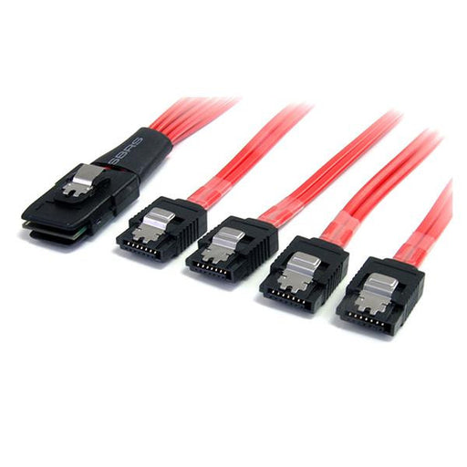 1.97IN 4X LATCHING SATA6 CABL SFF-8087 36 PIN TO 7PIN 2CONN CABLE