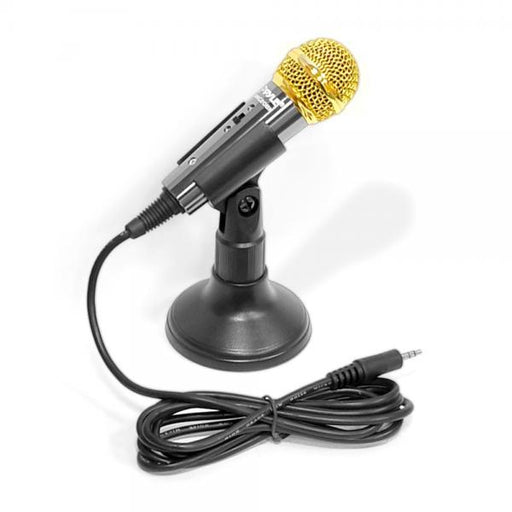 Wired Vocal Handheld Condenser Microphone - Black