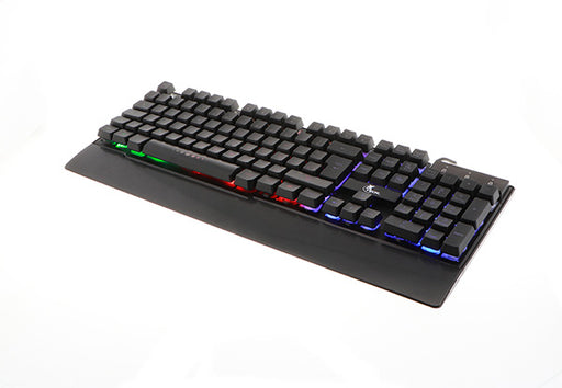 X-Tech Armiger Wired Multimedia gaming keyboard with Multi-color LED backlight -- 30 Day TTE.CA Warranty