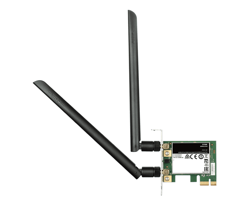 D-Link DWA-582  PCI Express Dual Band Wireless AC1200 Adapter
