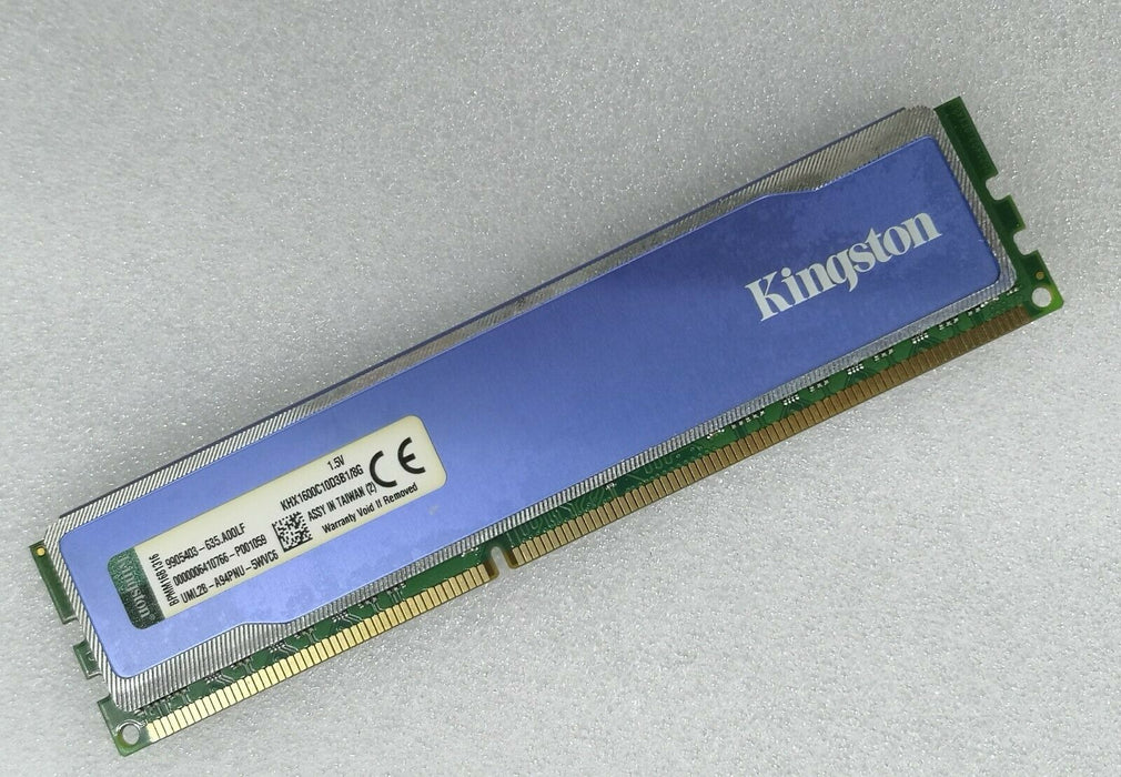 8Gb DDR3 DIMM Kingston Hyper X -- 1 Year TTE.CA Warranty