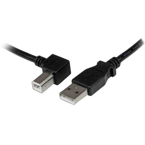 StarTech USB 2.0 A to Left Angle B Cable - M/M